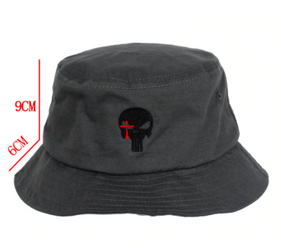 "PUNISHER" Embroidery Tactical Bonnie Hat - SEALSGLOBAL