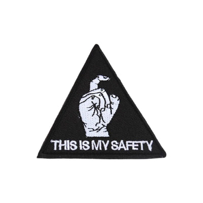 "This Is My Safety" Embroidery Tactical Patch - SEALSGLOBAL