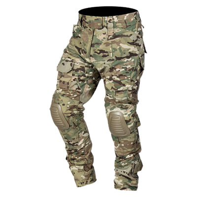 GEN2 Multicam Combat Tactical Pants With Knee Pads - FROGMANGLOBAL