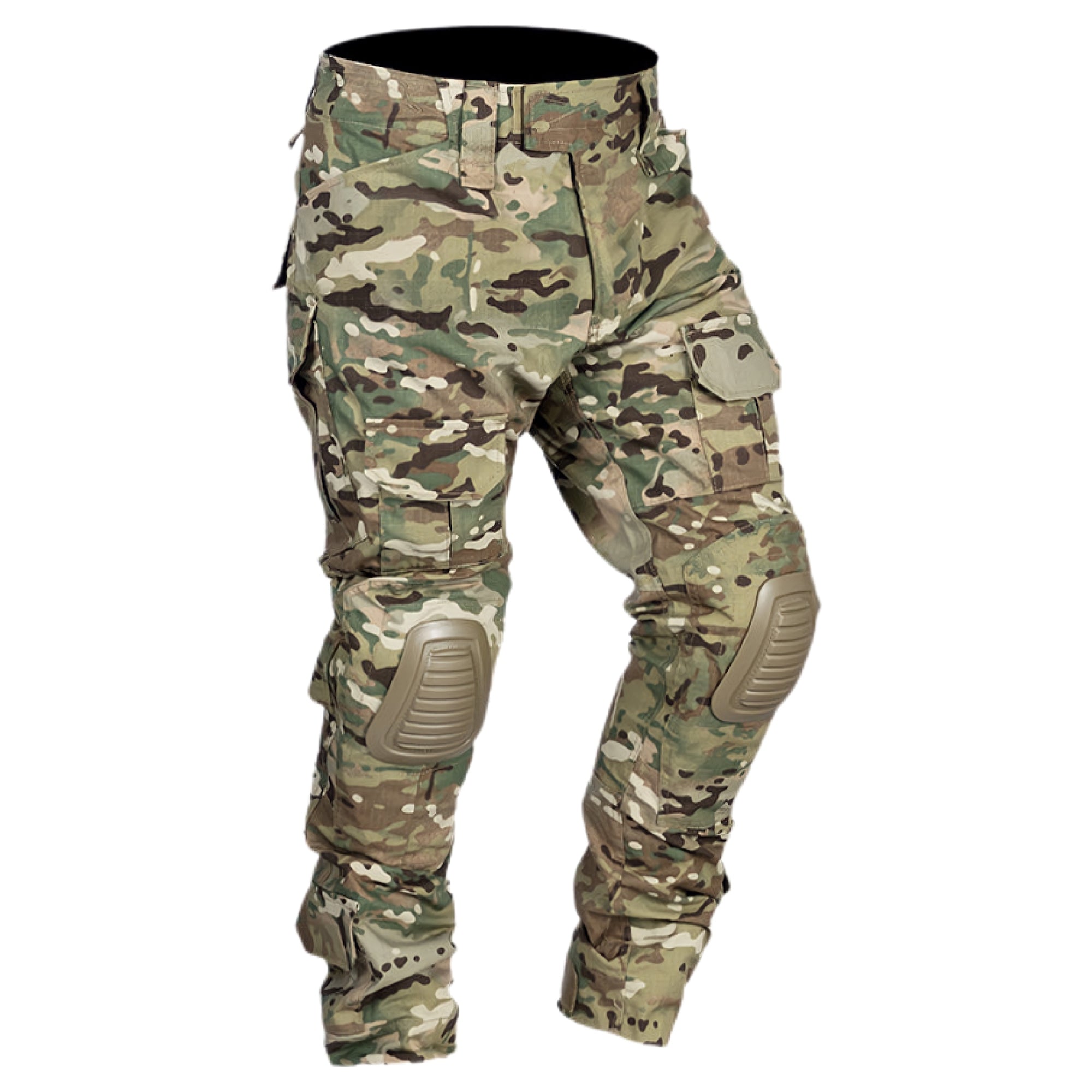 GEN2 Multicam Combat Tactical Pants With Knee Pads - FROGMANGLOBAL