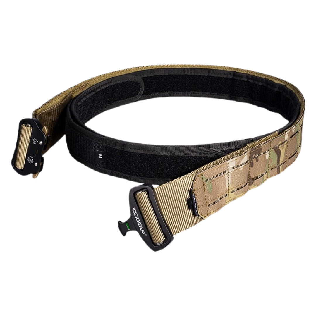 CooBigo 2 Pack Tactical Duty Belt Buckle Tactical Metal Buckle, 1