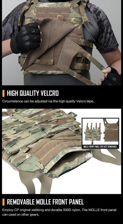 Tactical JPC 2 Vest Armor Jumper Plate Carrier - SEALSGLOBAL