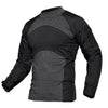 Black Broadcloth Tactical T-Shirt - SEALSGLOBAL