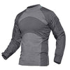 Gray Broadcloth Tactical T-Shirt - SEALSGLOBAL
