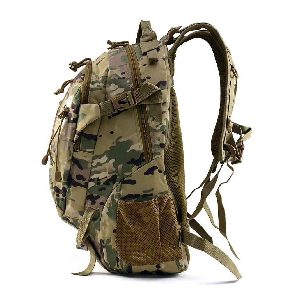 40L Outdoor Tactical Backpack Military Rucksack Detachable Pack with Velcro  Patch for Camping - $23.19 (Free S/H over $25)