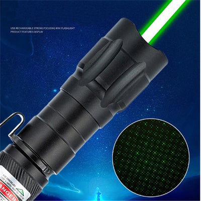 Portable High Power Green Focus Laser - SEALSGLOBAL