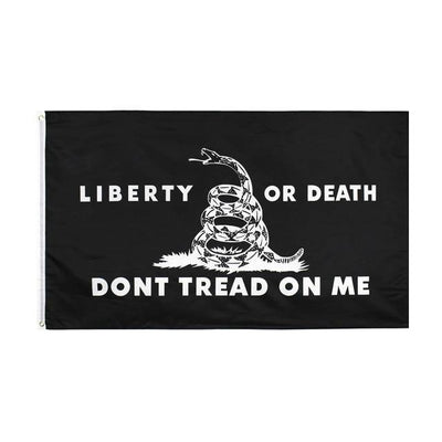 "Don't Tread On Me" Liberty Or Death Flag - SEALSGLOBAL