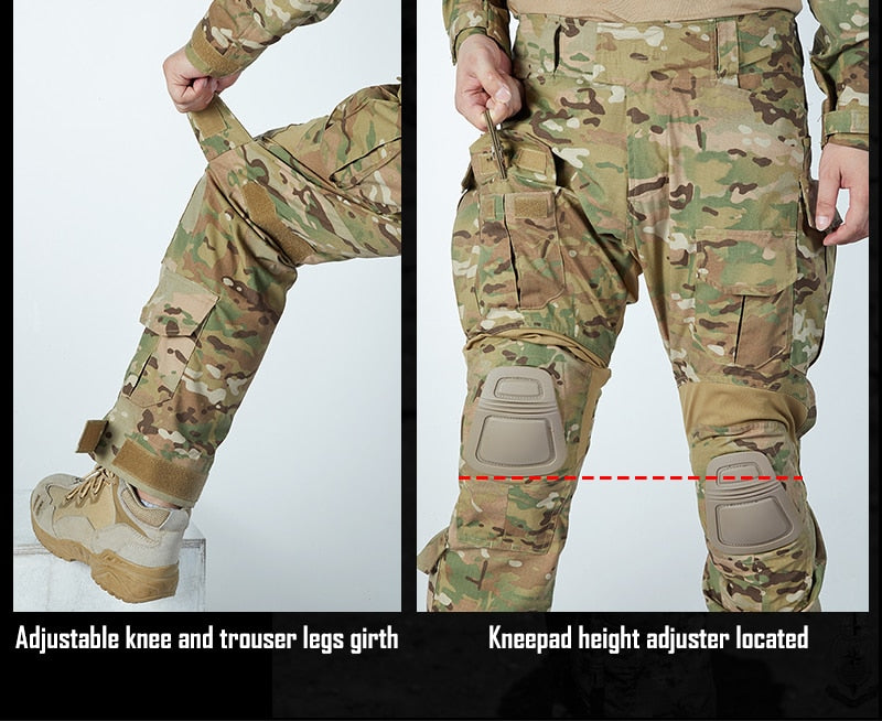 Multicam Combat Pants W/ Knee Pad Slots [Genuine Issue]