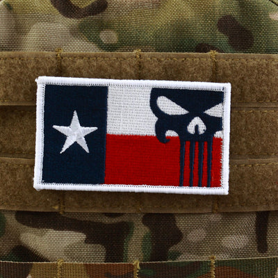 "Texas punisher" Embroidery Tactical Patch - SEALSGLOBAL
