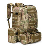 Camouflage 50L Zipper Men's Tactical Backpack - FROGMANGLOBAL