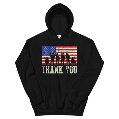 Thank You Troops Premium Pullover Hoodie - SEALSGLOBAL