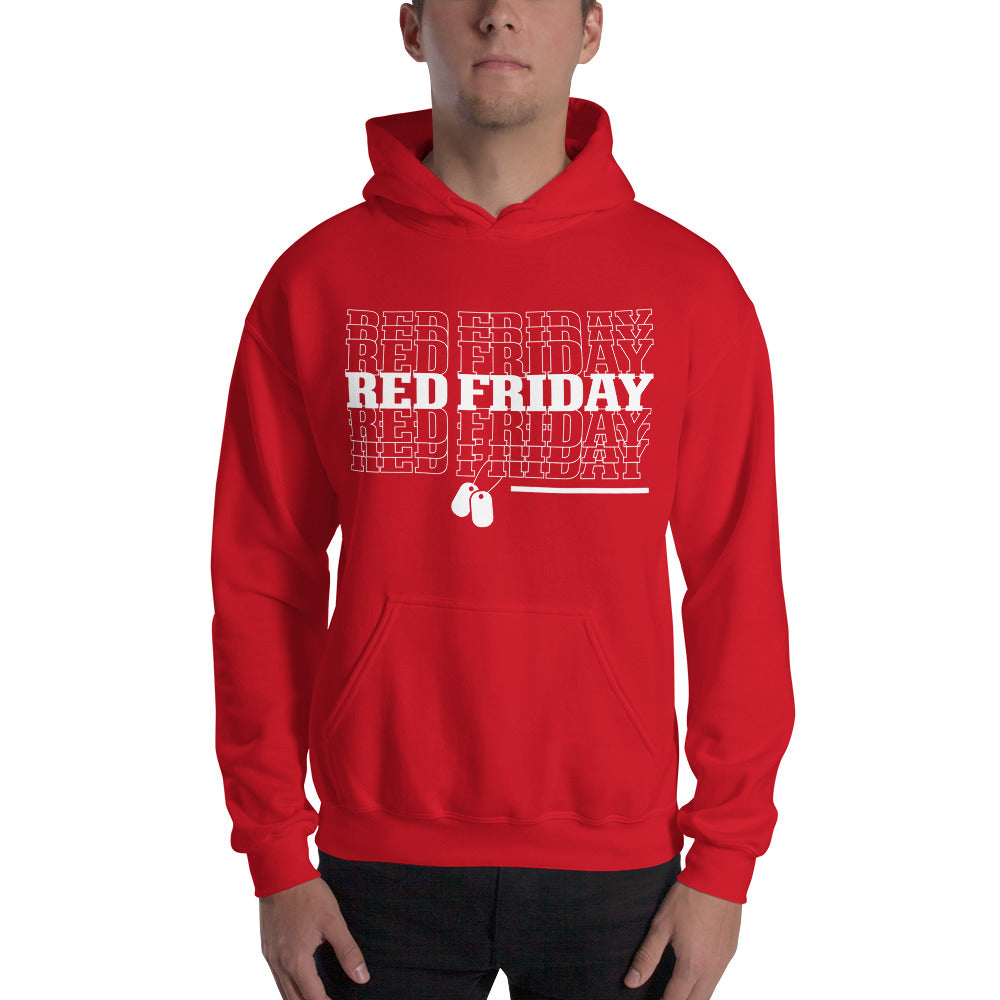 Red Friday Premium Pullover Hoodie - SEALSGLOBAL